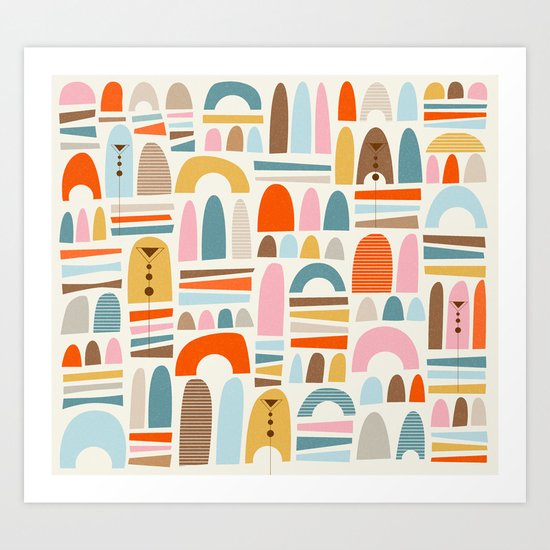 mountainsss Art Print