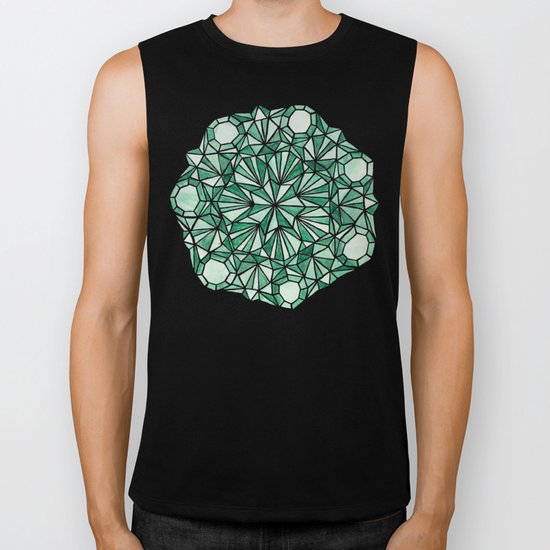 Malachite Biker Tank