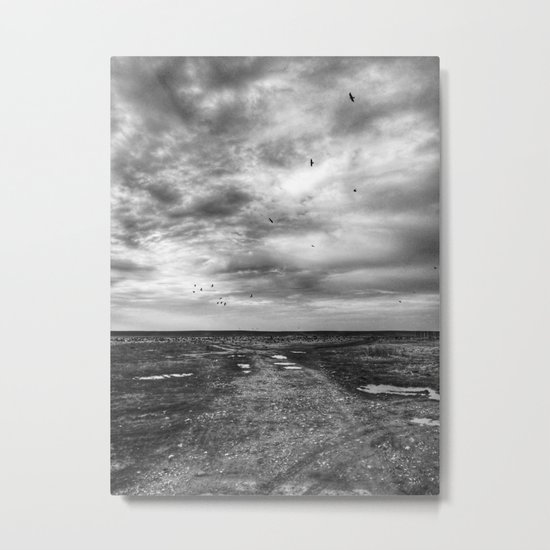 | Never-ending No. 40 - or the crow song at the edge of the world | Metal Print