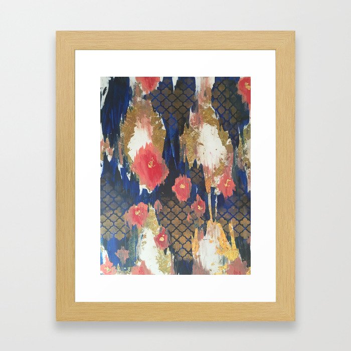 Peace of Poppies Framed Art Print