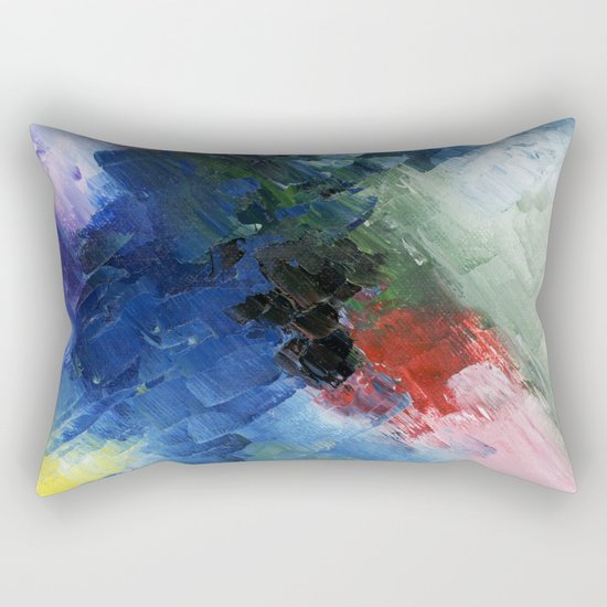 Abstract Clouds Rectangular Pillow