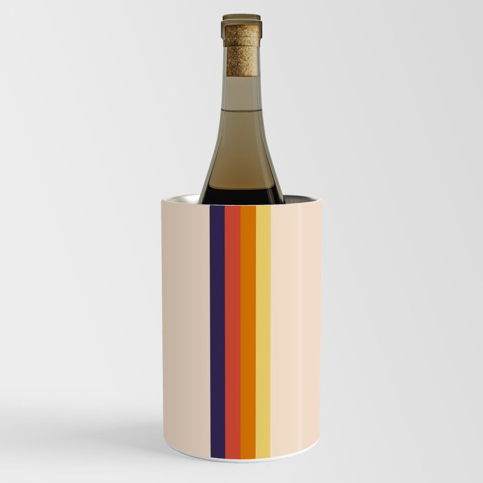 4 stripes_70s mod palette Wine Chiller