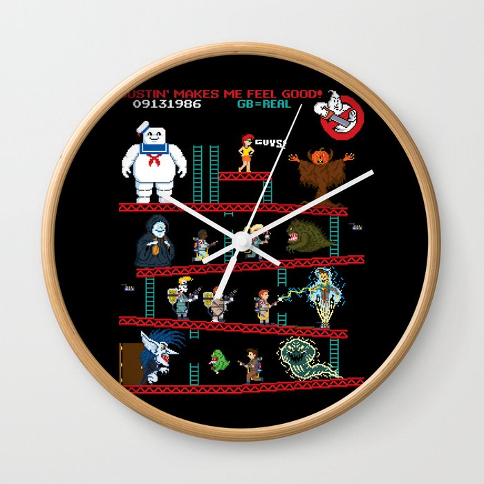 The Real Donkey Puft Wall Clock
