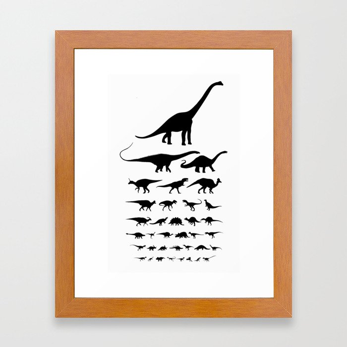 Dinosaur Chart Poster