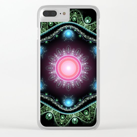 Mandala Julian Clear iPhone Case