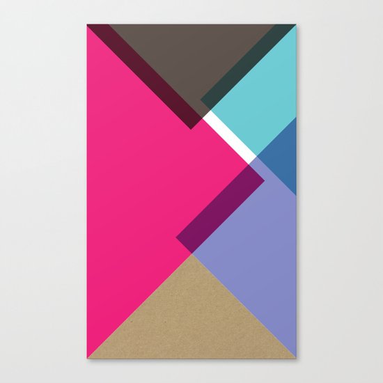 Triangles Canvas Print
