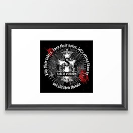 Sons of Perdition - Lenders in the Temple Framed Art Print