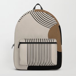 Mid Century Modern Abstract Art 10 Backpack