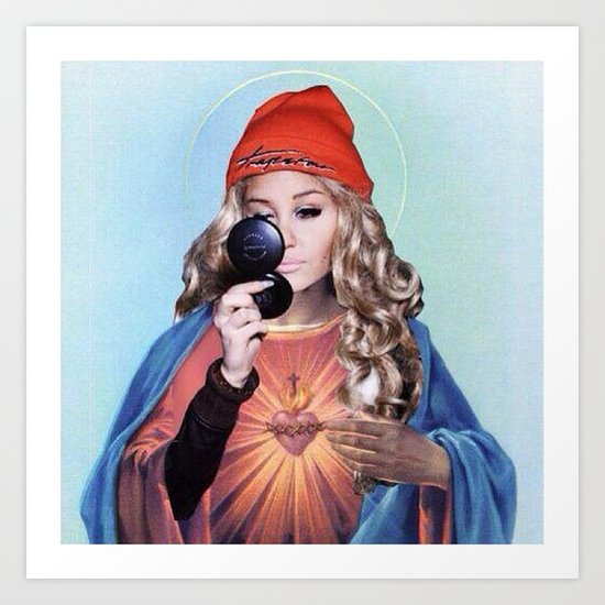 Amanda. Art Print