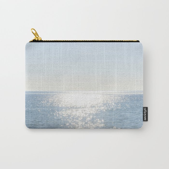 Electric Blue Ocean Carry-All Pouch