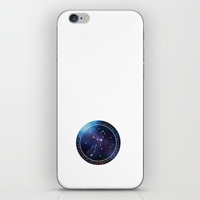 Virgo Zodiac | Nebula Circle iPhone Skin