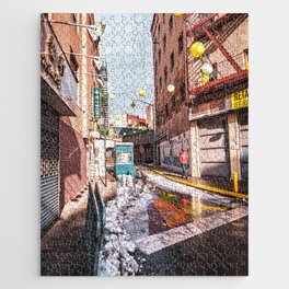 Walking in Chinatown | NYC | Colorful Travel Photography Jigsaw Puzzle