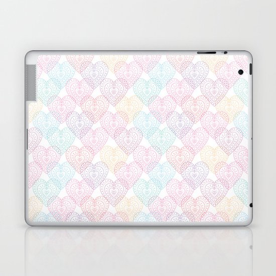 Patterns Of My Heart Laptop & iPad Skin