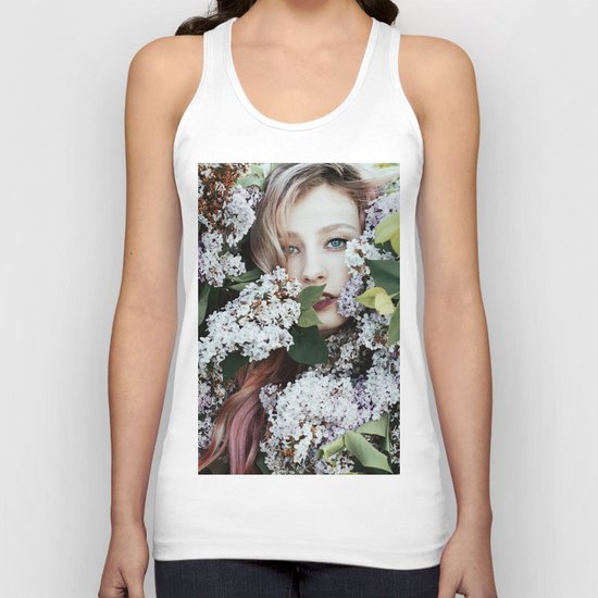 Lilac girl Unisex Tank Top