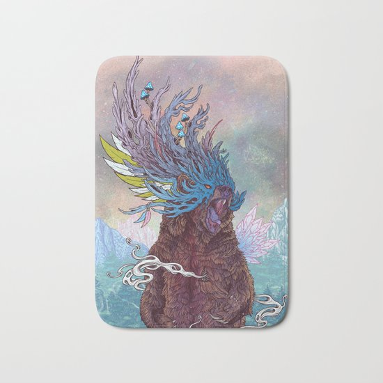 Journeying Spirit (Bear) Bath Mat