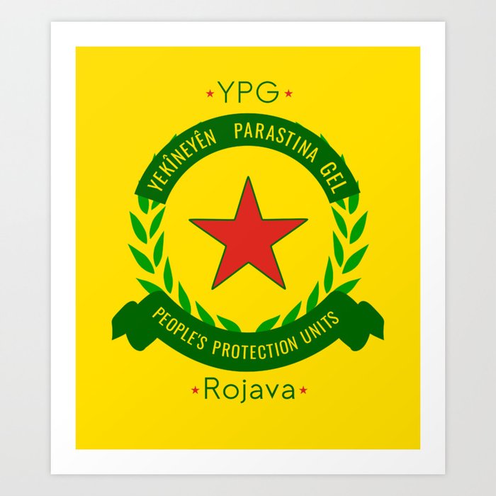 YPG, People's Protection Units Art Print