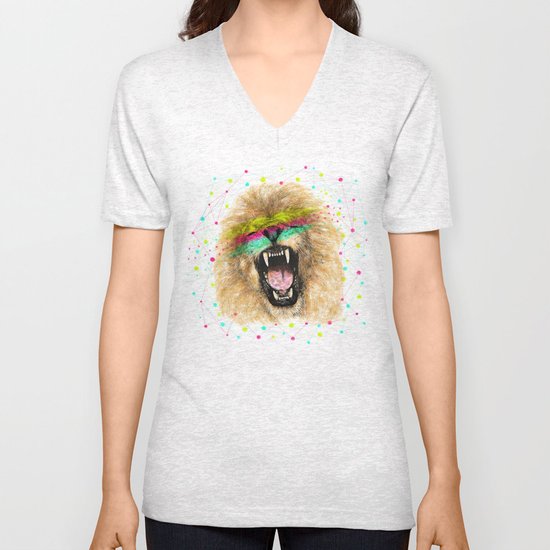 Lion II Unisex V-Neck