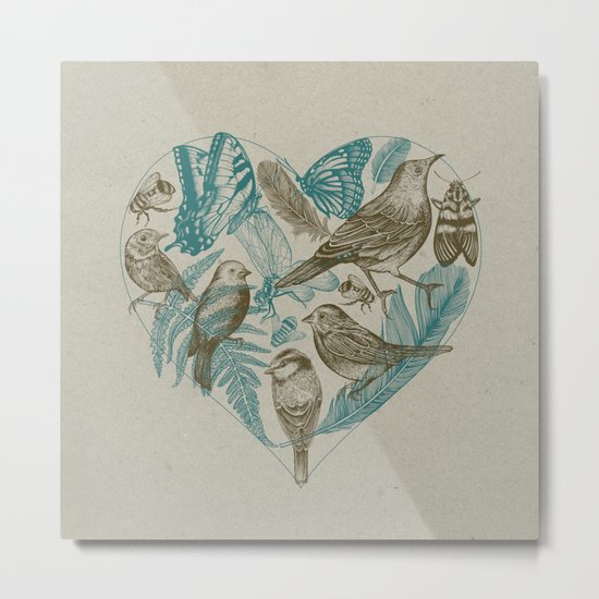 Wild Heart Metal Print