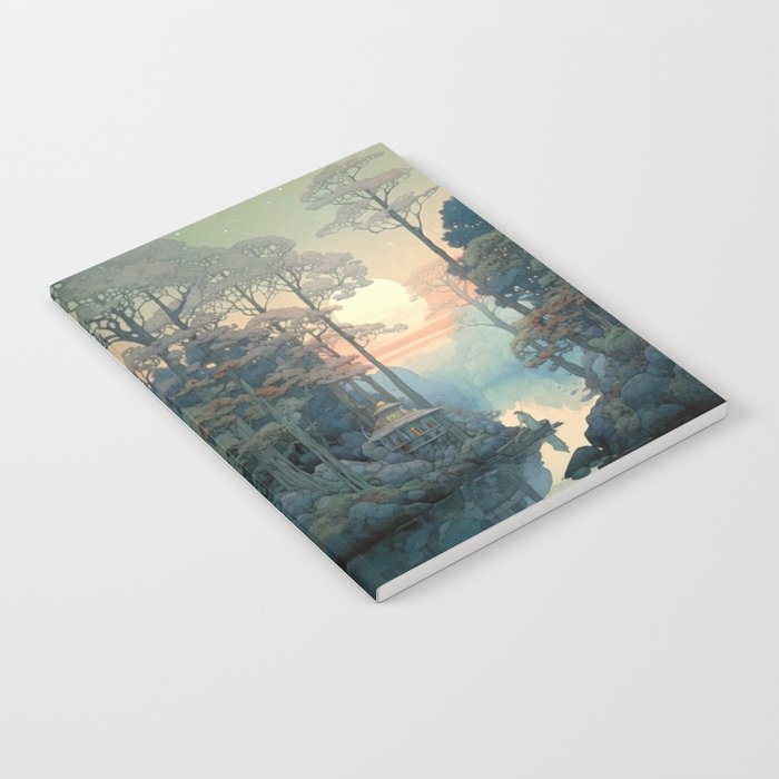 River at Sunset Notebook