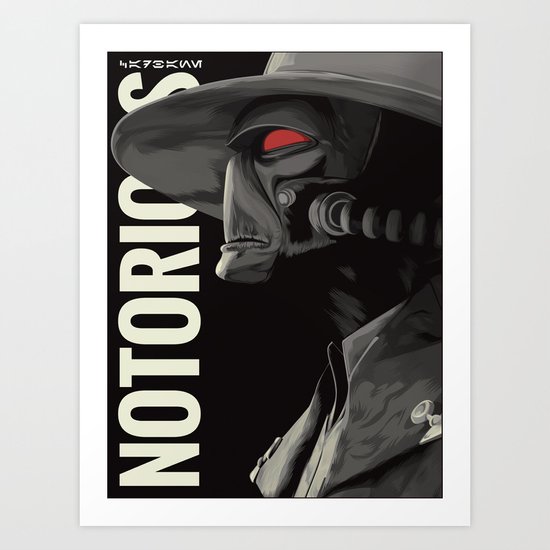 Notorious Art Print
