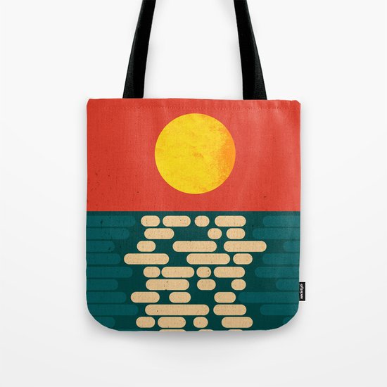 Sun Over The Sea - Afternoon Tote Bag