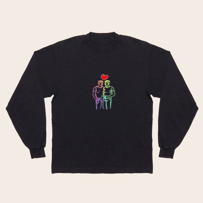 Couple Matching T Shirt Cute Gay Couple LGBT Pride Gifts Long