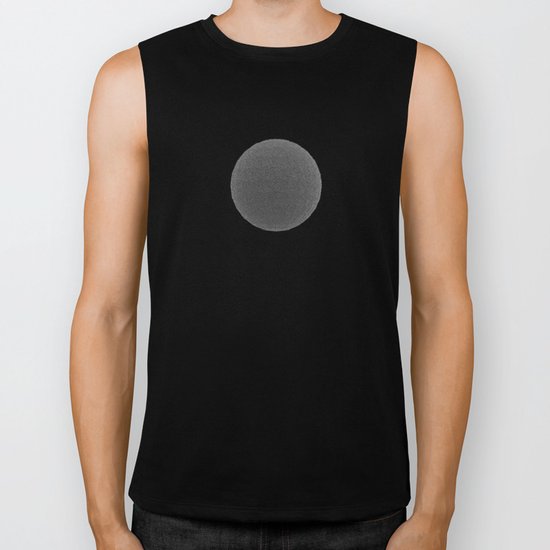 Black sphere Biker Tank