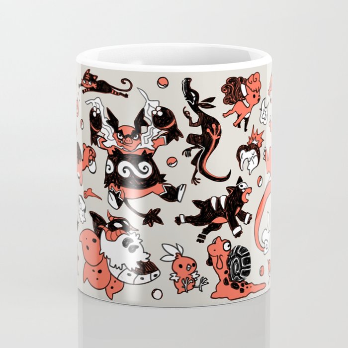 Fire Types Coffee Mug By Verface Society6 Fire Types Coffee Mug