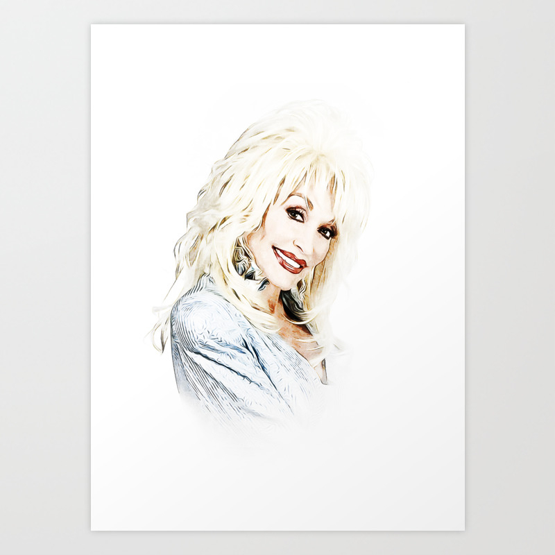 Dolly Parton Pop Art Art Print By Wcsmack Society6