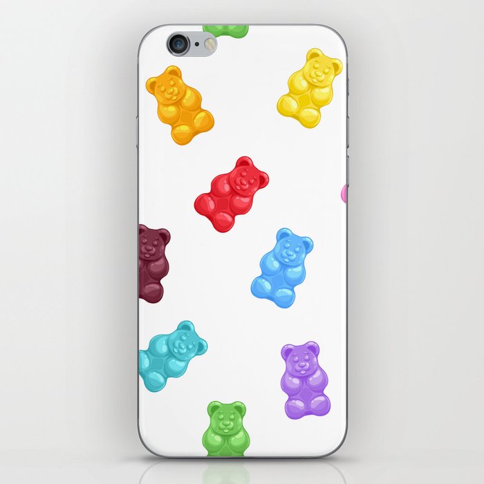 Gummy Bears, Rainbow Candy iPhone Skin