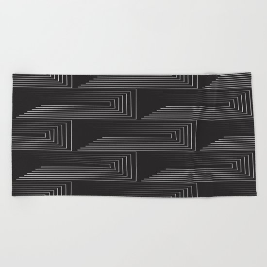 Temple Entrance Beach Towel