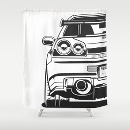 Jdm Shower Curtains For Any Bathroom, Redbubble Shower Curtain