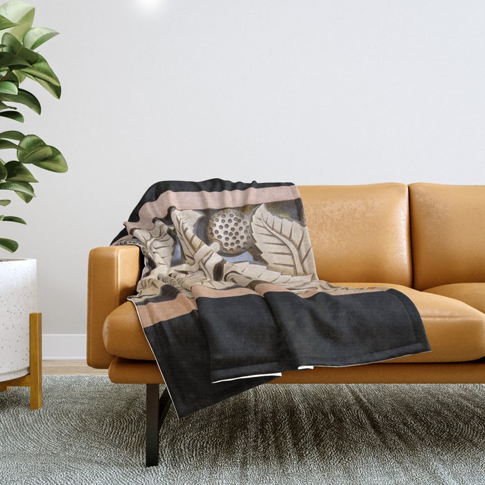 Bronze shop throw blanket