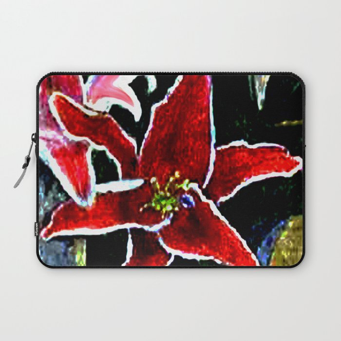 Tiger Lily jGibney The MUSEUM Society6 Gifts Laptop Sleeve
