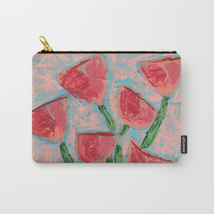 Forever Flowers From Ruth by Love Katie Darling Carry-All Pouch