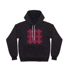 Liquid Light Series 48 ~ Red Abstract Fractal Pattern Hoody