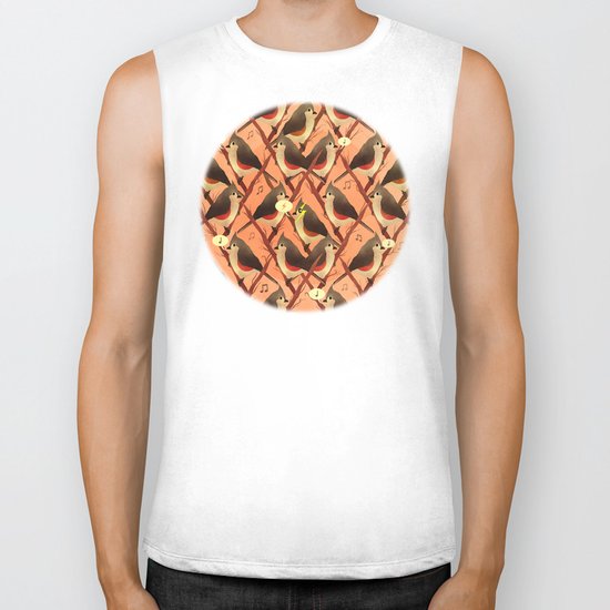 Song Birds Biker Tank