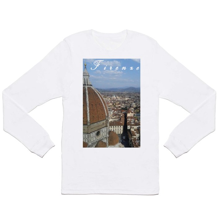 Firenze From Above Long Sleeve T Shirt