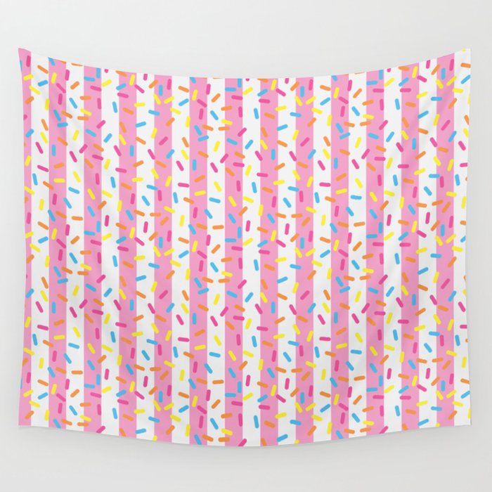 Birthday Ice Cream Party Wall Tapestry