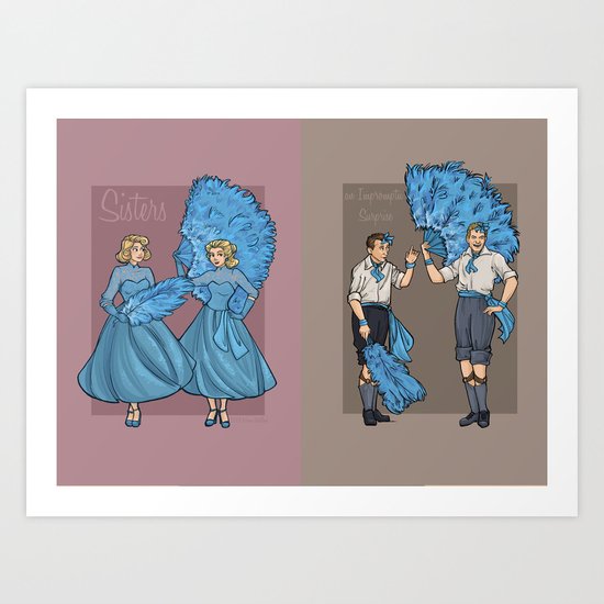 Caring, Sharing Art Print