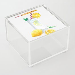 When Life gives you Lemons, make Lemonade Acrylic Box