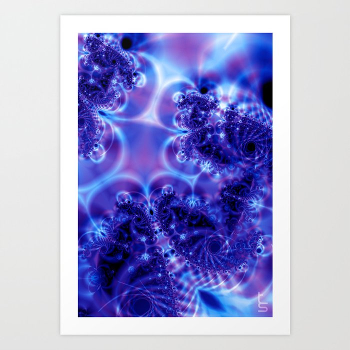 Space Frost Art Print