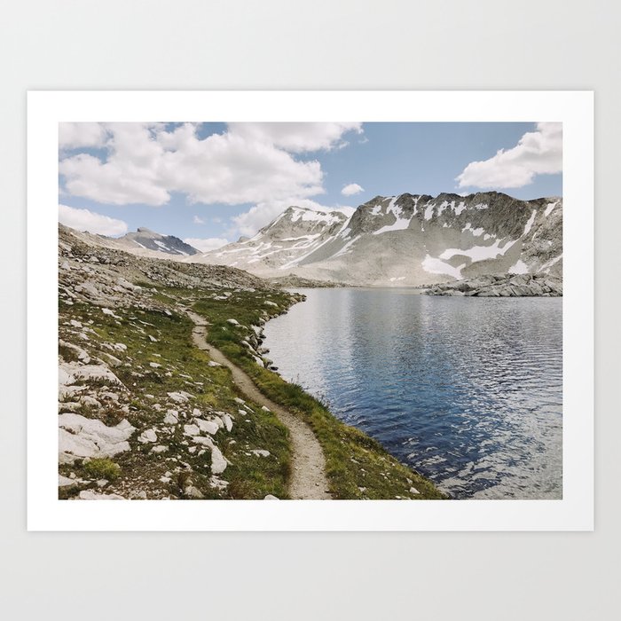 High Sierra Lake Art Print