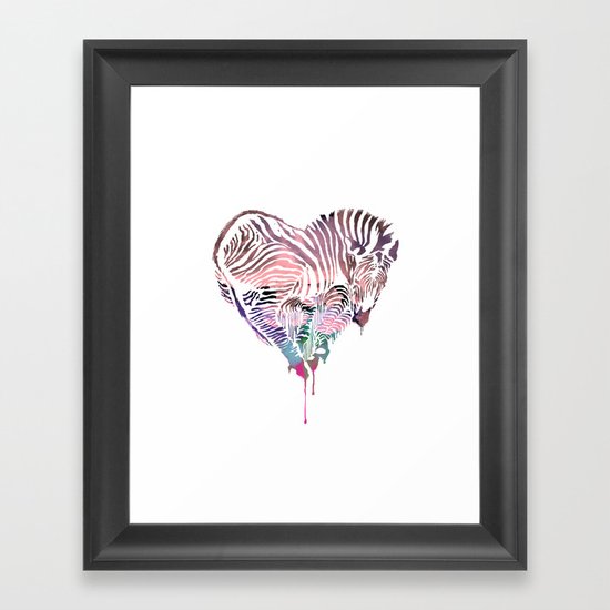Z. Love Framed Art Print