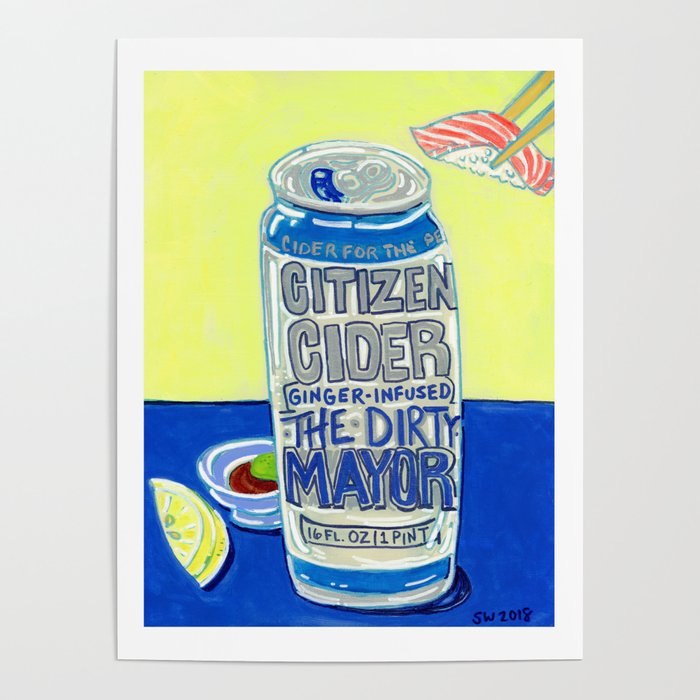 Citizen Cider - The Dirty Mayor Poster