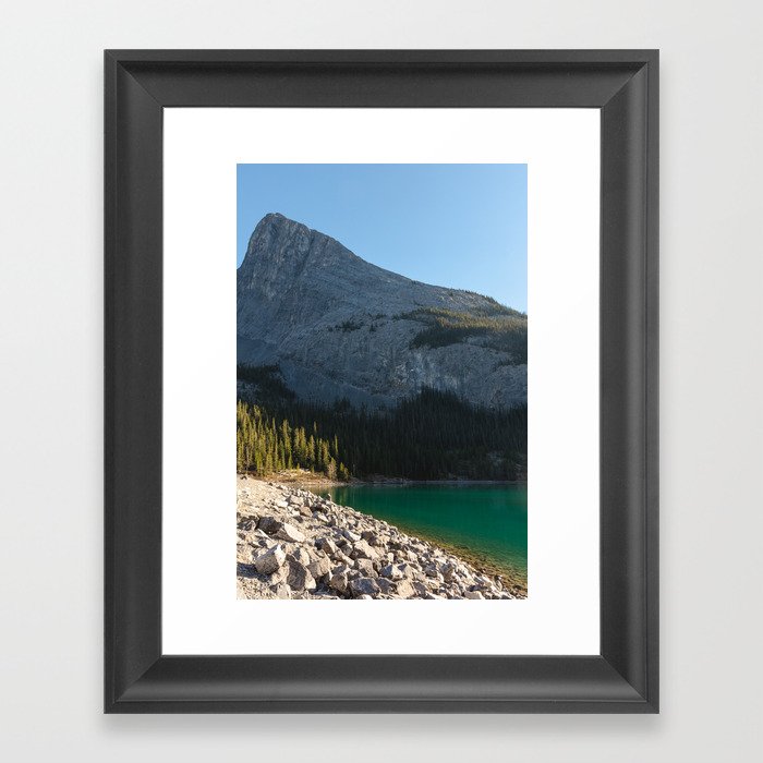 Ha Ling Peak | Canmore, Alberta | Landscape Photography Framed Art Print