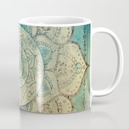 Faded Bohemian Mandala Coffee Mug