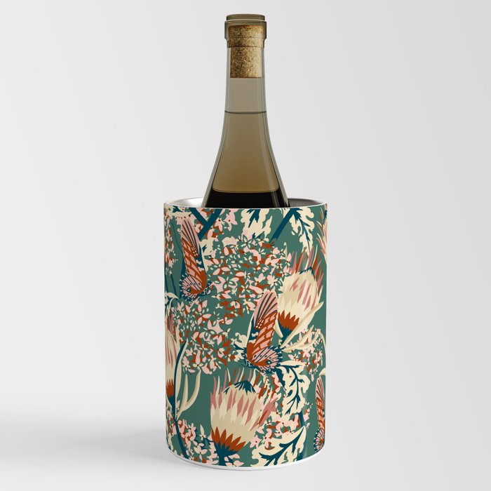 ZARAH BUTTERFLY Wine Chiller by holli zollinger Society6