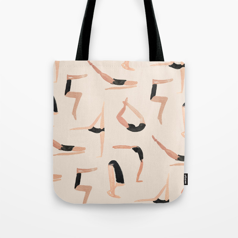 I Thought You Said Pour a Glass Tote Shopping Bag 42cm x38cm Yoga Class I Thought You Said Pour a Glass Tote Shopping Bag 42cm x38cm Yoga Class