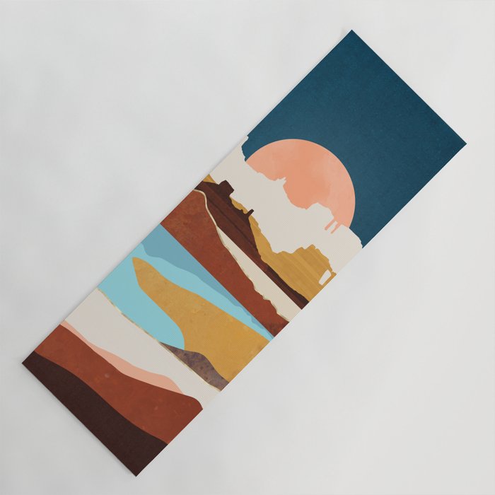 Desert Moon Lake Yoga Mat